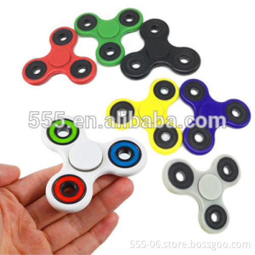 Novelty Finger Toy Plastic Hand Fidget Spinner with High Quality Bearing for Anti Stress